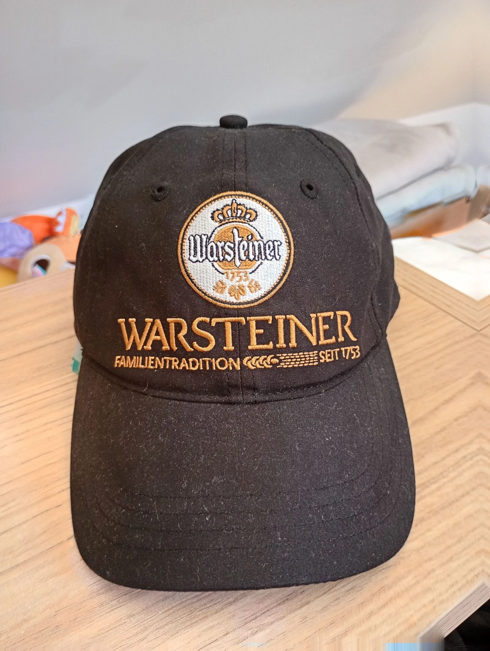 Gorra vintage publicitaria ajustable negra – photo 7